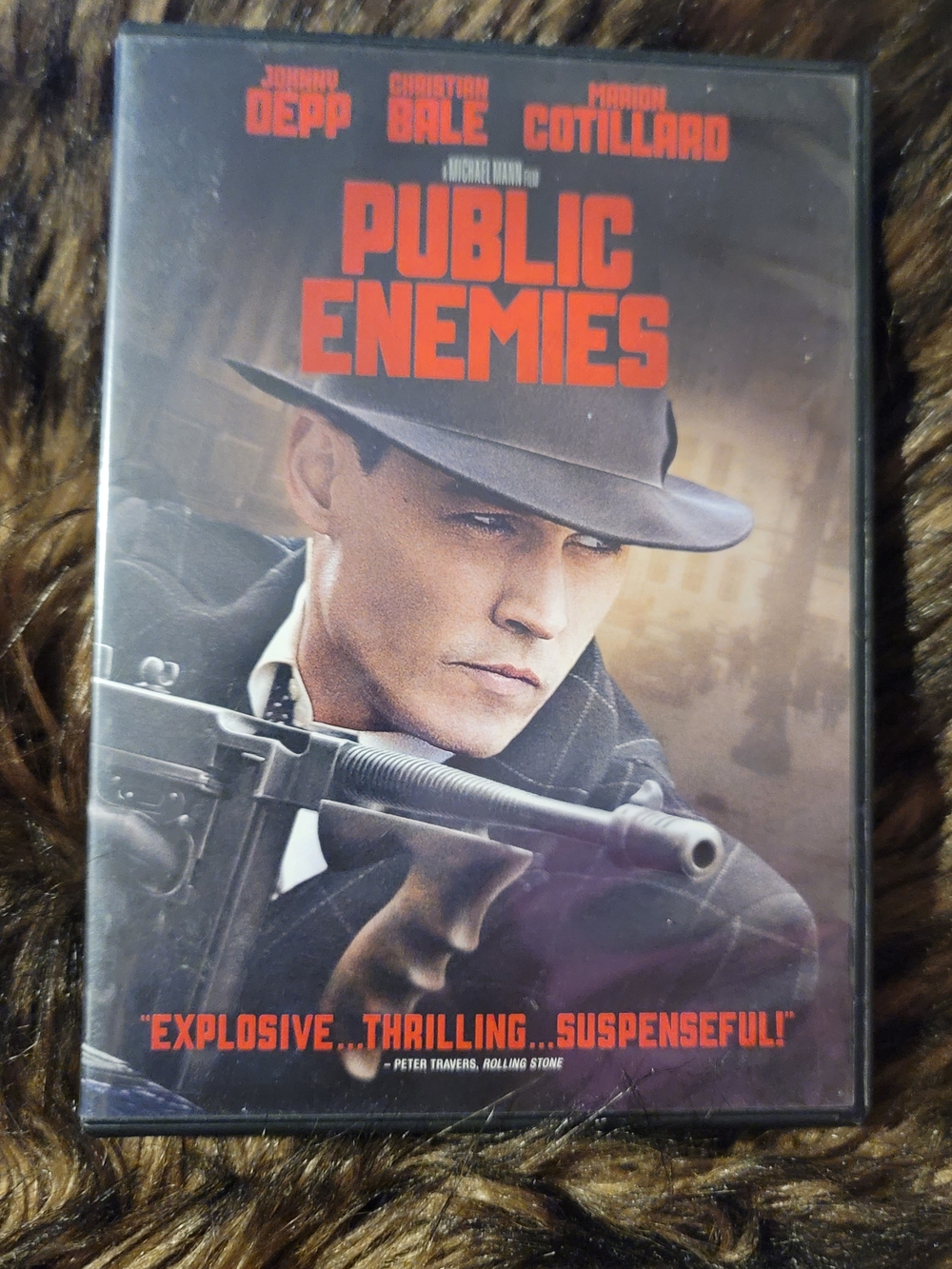 Public Enemies DVD — Johnny Depp